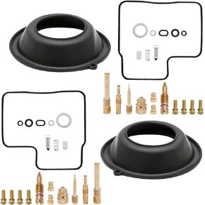 2 Sets Carburetor Repair Parts,Carb Repair Parts Motorcycle Carb Overhaul Replace for Honda VT500E VT500C 1983-1985 VT Shadow 500 1983-1987