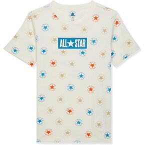 تي شيرت بأكمام قصيرة وطبعة All Star من Converse (للأطفال الكبار) in Kuwait