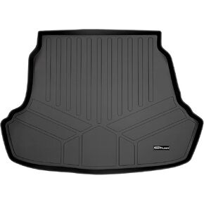 SMARTLINER Cargo Trunk Liner Floor Mat Black for 2015-2019 Hyundai Sonata Non Hybrid / 2016-2019 Kia Optima Non Hybrid