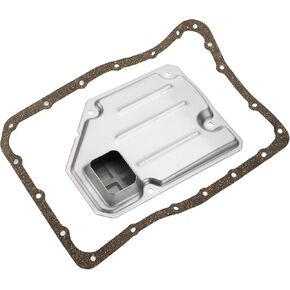 Motoforti Automatic Transmission Filter Kit Transmission Oil Filter Set for Isuzu NPR 1998-2009 Metal with Washer Silver Tone Durable