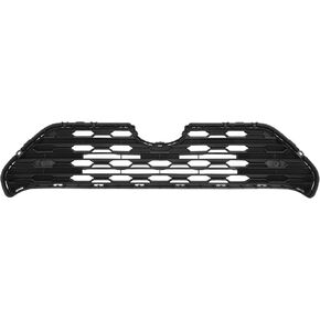 X AUTOHAUX No.531120R120 Front Upper Hood Bumper Grille Grill for Toyota RAV4 2019-2022 Front Upper Bumper Kidney Grille Grill Black