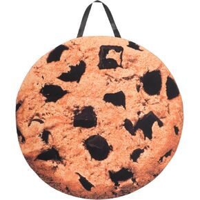 SEWACC Adult Cookie Costume Unisex Cookie Costume Accessories Chocolate Chip Cookie Costume Fast Food Costume for Adults Women Men Halloween Cosplay Party One Size