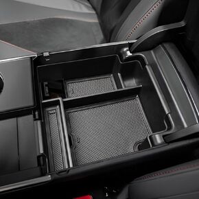 Center Console Organizer Compatible with Acura TLX 2021-2025 Interior Accessories Middle Console Insert Tray Armrest Storage Box, Black