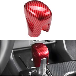 Car Shift Knob Cover, Shifter Cap for CRV HRV 2023 2024 2025 Civic 2023 2024 2025 Most Accord Models, ABS Decorative Protection Cap for Automotive Shifter, Car Accessories (Black)