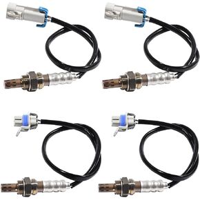 Oxygen Sensor Upstream + Downstream Sensor 213-4229 213-3866 Compatible for Chevrolet Avalanche Cadillac Escalade Silverado Suburban Tahoe GMC Yukon Sierra 1500 Set of 4