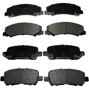 Front and Rear Brake Ceramic Pads for 2011-2013 Chevy Impala for 2014-2016 Chevy Impala Limited, Disc Brake Pad Replacement P-1159 P-999