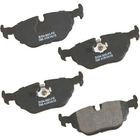 Bendix Premium SBM396 Rear Brake Pads for BMW 318i,318is,318ti,320i,323Ci,323i,325Ci,325i,325is,328Ci,328i,328is,525i,525iT,528i,530i,535i,535is,540i,735i,735iL,740i,740iL,750iL,M3,M5,MG ZT,Park Ward