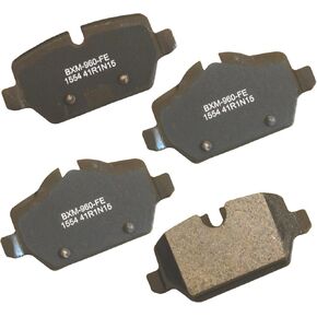 Bendix Premium SBM1554 Semi-Metallic Rear Brake Pads for Mini Cooper Countryman 2016-2011, Cooper Paceman 2016-2013