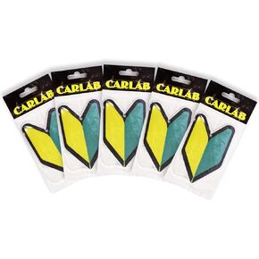 Car Air Freshener Tree 5 Pack Wakaba Japan Young Leaf Apple Scent JDM Non-Toxic