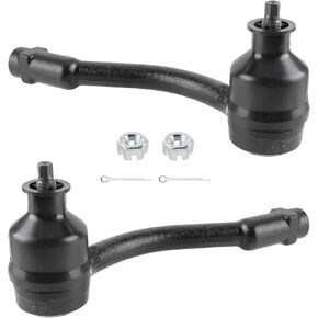 568202K000 Front Left and Right Outer Steering Tie Rod End Compatible with Kia Soul 1.6L/2.0L 2010 2011 2012 2013 56820-2K000 568202K050 56820-2K050