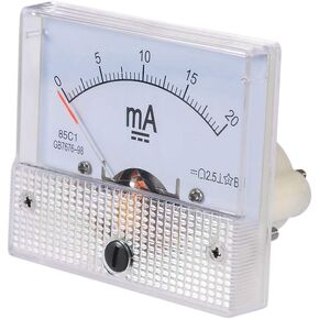DC 0-100A Analog Current Panel Meter 85C1 Amp Ammeter for Automotive Circuit Testing Charging Battery Ampere Tester Gauge（DC100A）
