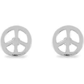 مجوهرات بوما أقراط من الفضة الإسترليني تحمل علامة السلام in Kuwait