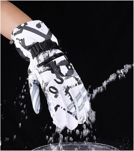 Winter Snow Gloves for Men Women,Outdoor Ski Gloves Waterproof&Windproof Touchscreen Cold Weather Gloves in Saudi Arabia