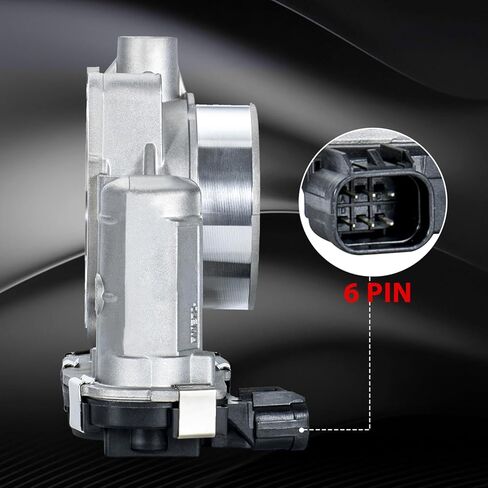 مجموعة جسم الخانق الإلكترونية الجديدة مع مستشعر موضع TPS متوافق مع لوسيرن تيرازا إمبالا ماليبو مونتي كارلو أبلاندر G6 مونتانا SV6 ريلاي أورا فيو 3.5 لتر 3.9 لتر إكوينوكس تورنت 3.4 لتر V6 in Kuwait