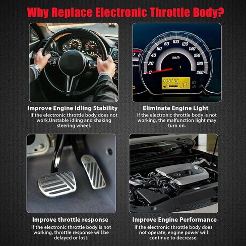 مجموعة جسم الخانق الإلكترونية الجديدة مع مستشعر موضع TPS متوافق مع لوسيرن تيرازا إمبالا ماليبو مونتي كارلو أبلاندر G6 مونتانا SV6 ريلاي أورا فيو 3.5 لتر 3.9 لتر إكوينوكس تورنت 3.4 لتر V6 in Kuwait