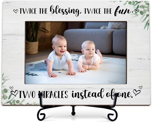 Baby Announcement Photo Frame Gifts, My First Grandchild Wooden Picture Frame With Stand, Family Frame, First Time Grandparents Gifts, Baby Sonogram Baby Shower Gifts For New Grandma New Grandpa -07 in Kuwait
