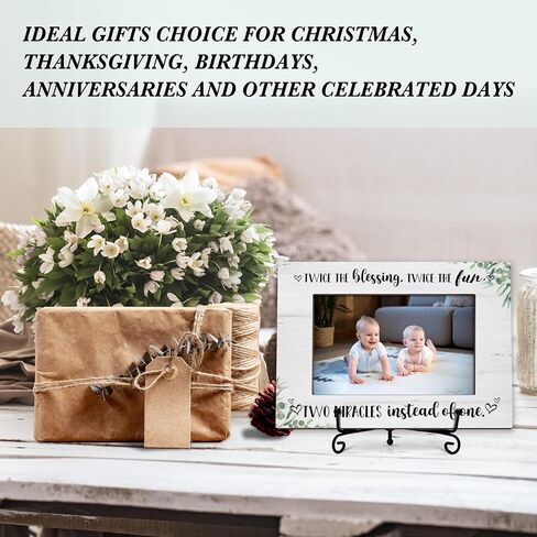 Baby Announcement Photo Frame Gifts, My First Grandchild Wooden Picture Frame With Stand, Family Frame, First Time Grandparents Gifts, Baby Sonogram Baby Shower Gifts For New Grandma New Grandpa -07 in Kuwait