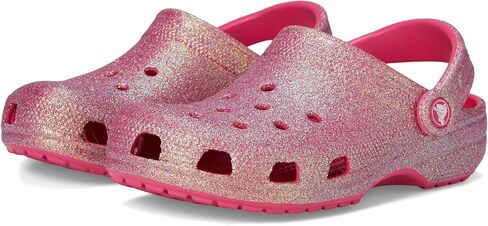 Crocs Unisex-Child Classic Glitter Clogs (Toddler) in Saudi Arabia