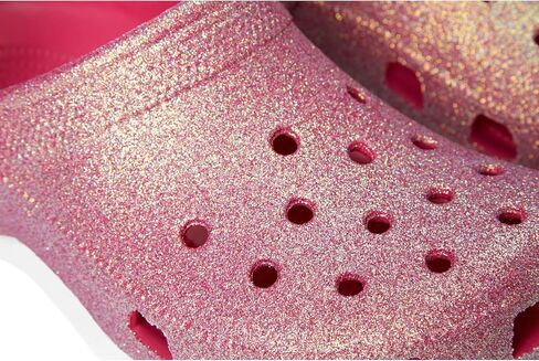 Crocs Unisex-Child Classic Glitter Clogs (Toddler) in Saudi Arabia