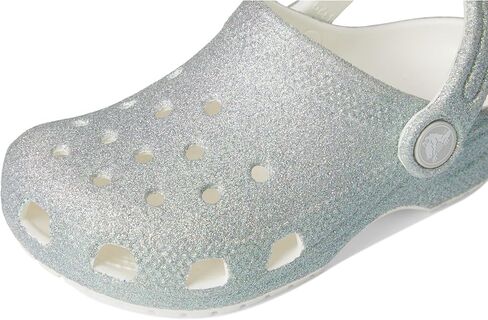 Crocs Unisex-Child Classic Glitter Clogs (Toddler) in Kuwait