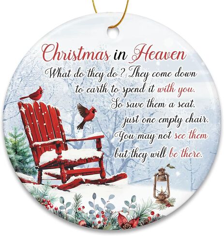 Family of Three Christmas Ornament 2024 - Baby Boy, Girl Newborn First Christmas, New Mom and Dad Gifts 1st Christmas, First Time Parents, Mommy, Dad for Couples - Christmas Tree Decoration in Kuwait