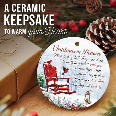 Family of Three Christmas Ornament 2024 - Baby Boy, Girl Newborn First Christmas, New Mom and Dad Gifts 1st Christmas, First Time Parents, Mommy, Dad for Couples - Christmas Tree Decoration in Kuwait