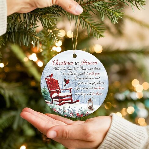 Family of Three Christmas Ornament 2024 - Baby Boy, Girl Newborn First Christmas, New Mom and Dad Gifts 1st Christmas, First Time Parents, Mommy, Dad for Couples - Christmas Tree Decoration in Kuwait