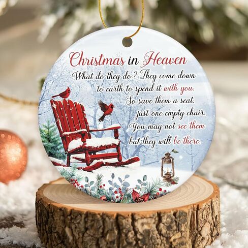 Family of Three Christmas Ornament 2024 - Baby Boy, Girl Newborn First Christmas, New Mom and Dad Gifts 1st Christmas, First Time Parents, Mommy, Dad for Couples - Christmas Tree Decoration in Kuwait