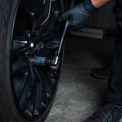 مقابس حماية عجلة الجدار الرفيعة من ABN، 3 قطع - 17 ملم، 19 ملم، 21 ملم، مقابس صدمات صامولة العروة، مجموعة عجلات السيارة غير المتعرجة in Kuwait