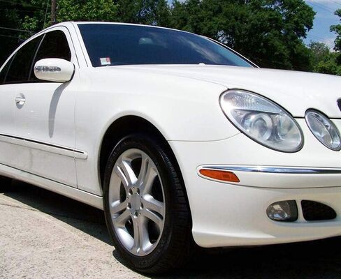 iJDMTOY OEM-Spec العنبر عدسة المصد الأمامي الجانب ماركر مصباح العلب متوافق مع 2003-2006 مرسيدس W211 E320 E500 E55 E-Class in Saudi Arabia