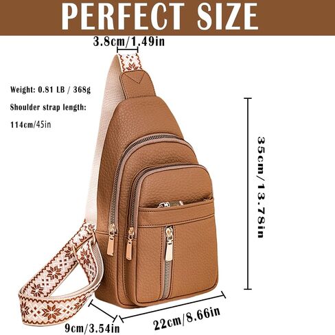 Cross Body Bags for Woman Men Sling Bag Chest Bag with Adjustable Strap Crossbody Handbags Women's Crossbody Bags in Saudi Arabia