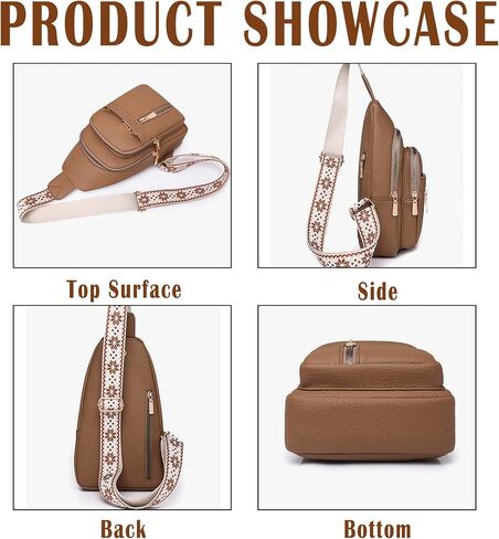 Cross Body Bags for Woman Men Sling Bag Chest Bag with Adjustable Strap Crossbody Handbags Women's Crossbody Bags in Saudi Arabia