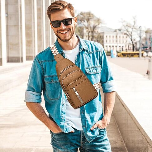 Cross Body Bags for Woman Men Sling Bag Chest Bag with Adjustable Strap Crossbody Handbags Women's Crossbody Bags in Saudi Arabia