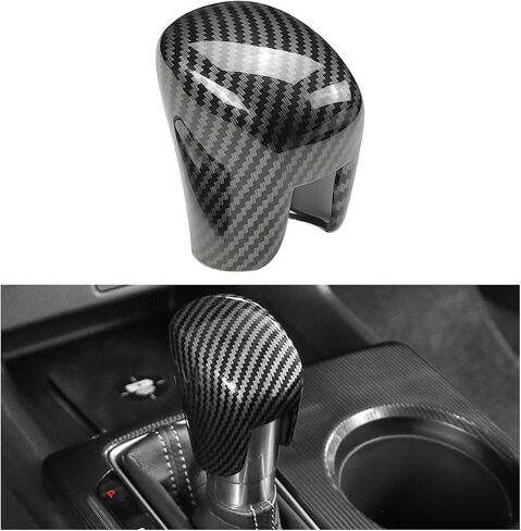 Car Shift Knob Cover, Shifter Cap for CRV HRV 2023 2024 2025 Civic 2023 2024 2025 Most Accord Models, ABS Decorative Protection Cap for Automotive Shifter, Car Accessories (Black) in Saudi Arabia