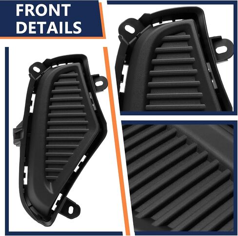 BXZ Front Bumper Fog Light Lamp Cover Passenger Right Side For 2019-2024 Toyota Rav4 Rav-4 in Saudi Arabia