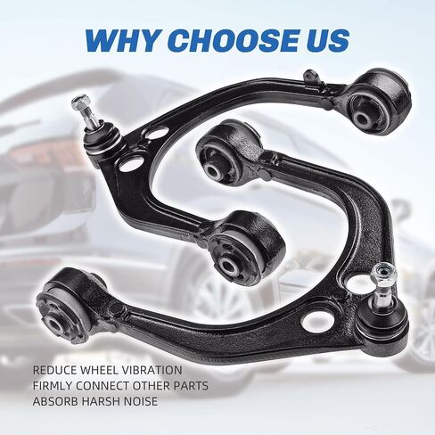 Front Upper Control Arm Kit Compatible with 2005-2023 Chrysler 300 Dodge Challenger Charger Magnum Suspension Front Control Arm Kit K620177 K620178 in Kuwait