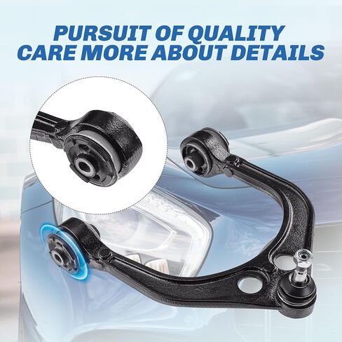 Front Upper Control Arm Kit Compatible with 2005-2023 Chrysler 300 Dodge Challenger Charger Magnum Suspension Front Control Arm Kit K620177 K620178 in Kuwait