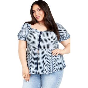 CITY CHIC Women's Plus Size Isobel Top