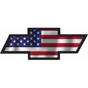 AK-Pack of 4 Compatible Chevy Bowtie Classic Decal Sticker - Sticker Graphic - Auto, Wall, Laptop, Cell, Truck Sticker for Windows, Cars, Trucks Color Size 4 inch (Black)