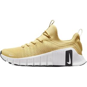 Nike Free Metcon 6 (Team Bank) Men's Workout Shoes (HM3754-701, Vegas Gold/Black/White)