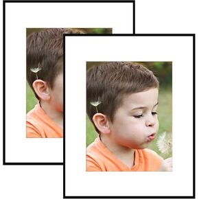 Frametory, 9x12 Gold Aluminum Picture Frame - Set of 1 - Ideal for Displaying 6x8 Photos with Mat or 9x12 Without Mat - Real Glass Front - Simple Gallery Wall Frames for Art Prints and Posters