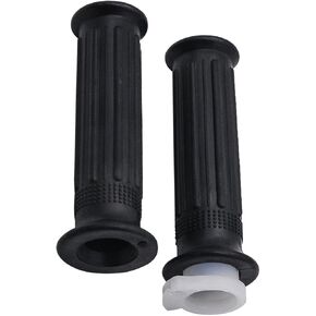 22mm Throttle Grips Fit for Yamaha DT100 DT125 MX100 PW80 with Cable Tube Sleeve