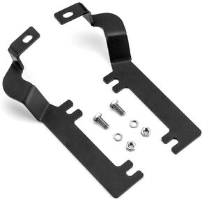 WeiSen Hood Hinge Ditch Light Mounting Brackets Compatible with Chevrolet Silverado 1500 2019-2022 for Auxiliary Offroad Work Light Pods