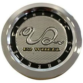 CCVE65-1P Chrome Wheel Snap in Center Cap