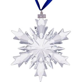 Christmas Ornaments Crystal Snowflake Star - Christmas Tree Ornaments Pendant Crystal Sun Catcher Home Hanging Decoration(Colors)
