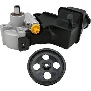 Chefull 20-5000R Power Steering Pump with Pulley & Resevoir Fit for 2011-2015 for Chevrolet SILVERADO 2500HD/3500HD, for GMC Sierra 2500HD/3500HD 6.6L V8 2011-2015