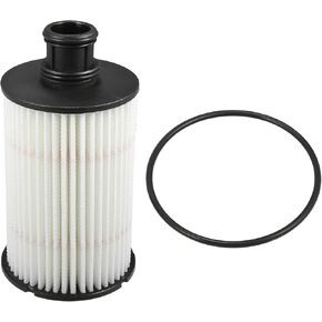 X AUTOHAUX Engine Oil Filter Replacement AJ812351 C2D3670 XR858593 LR011279 Oil Fuel Filter for Land Rover LR4 Base HSE 5.0L V8 - Gas 2011