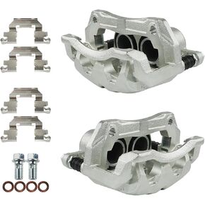 WFLNHB 19B2959 19B2958 2 pcs Front Brake Caliper Pair Replacement for Honda Odyssey 2005-2010 CR-V 2007-2016 Acura RDX 2007-2012