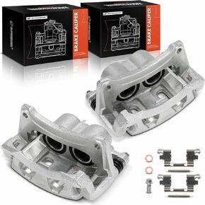 A-Premium Disc Brake Caliper Assembly with Bracket Compatible with Subaru Model - Legacy 2016 2017 2018 2019 2.5L, Front Driver and Passenger Side