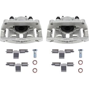 2PCS Rear Brake Caliper W/Bracket Compatible With Chrysler Aspen 2007-2009, Dodge Durango 2004-2009, Dodge Ram 1500 PICKUP 2002-2010, RAM 1500 2011-2018 18B4836 18B4837